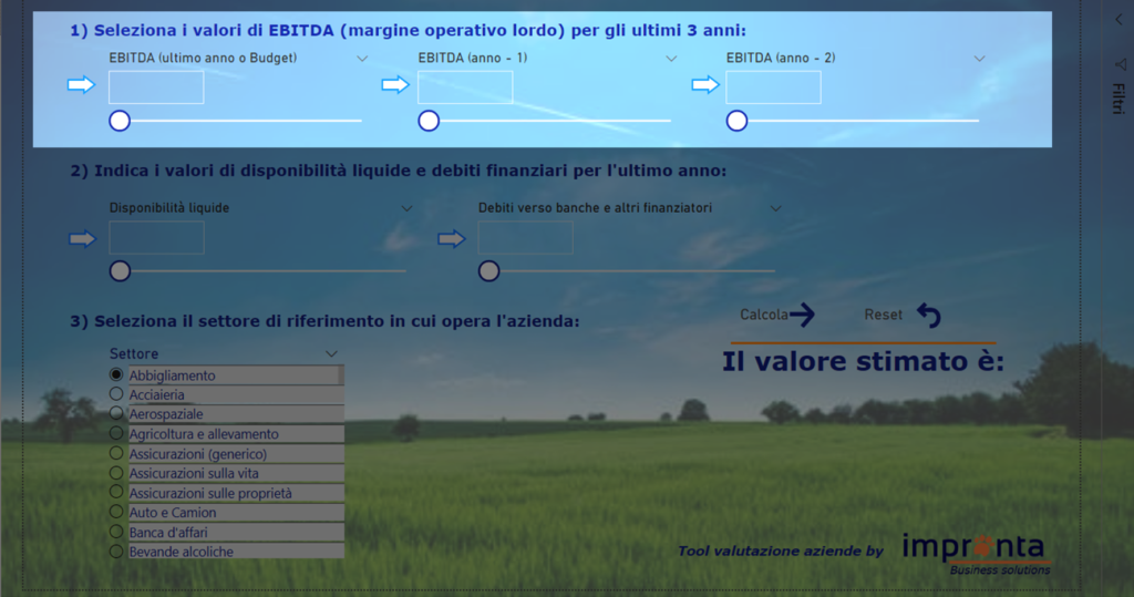 Valutazione azienda